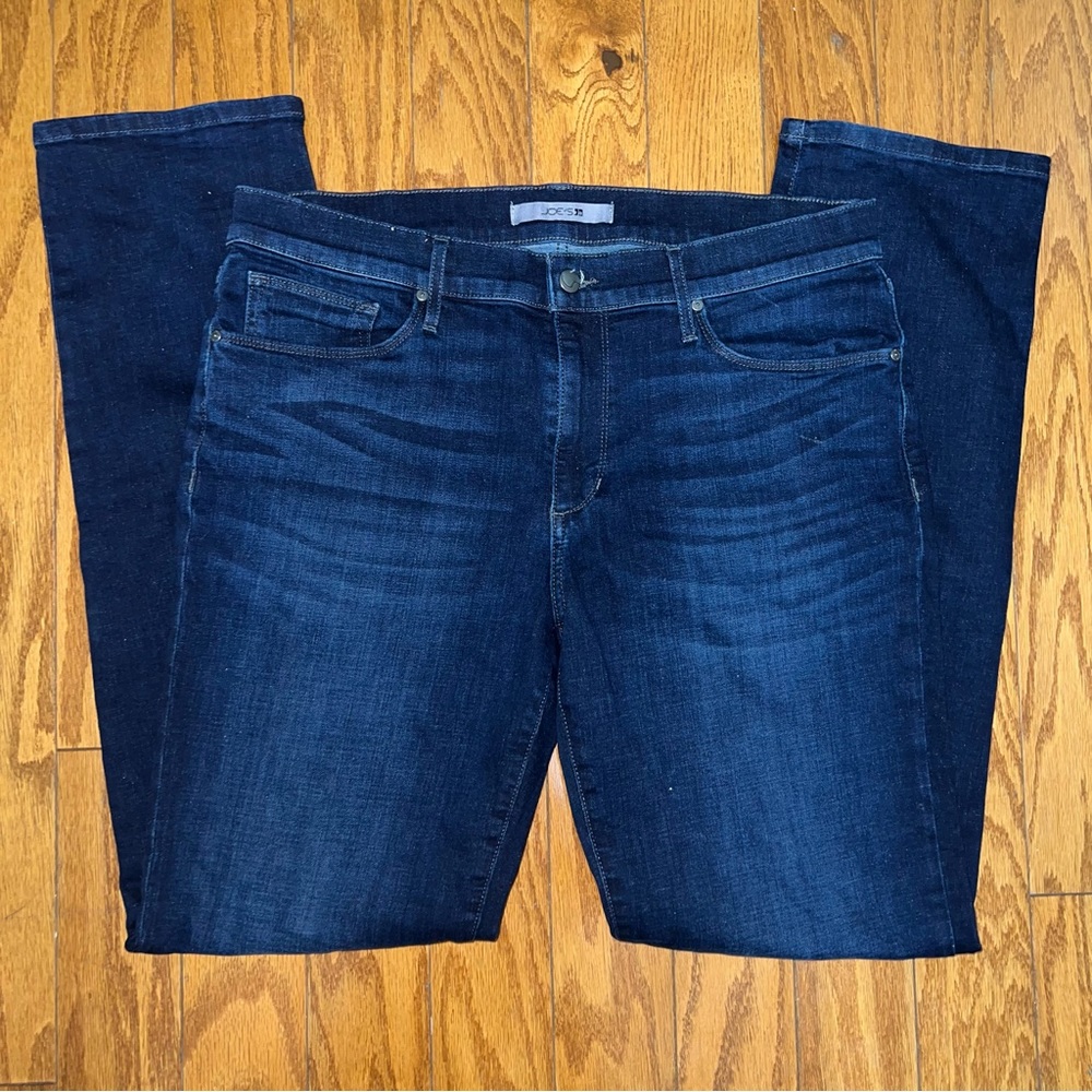 Joe's Jeans Blue The Brixton Straight & Narrow Jeans Size W 34